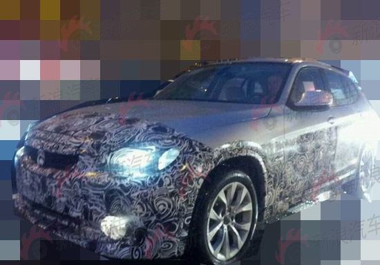 华晨宝马自主品牌车型之诺谍照曝光