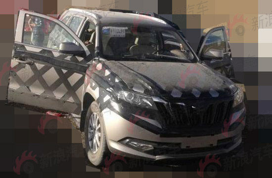 福迪四驱越野车型低度伪装谍照曝光