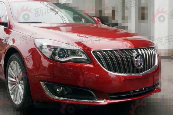 全新别克君威国内无伪装谍照首度曝光