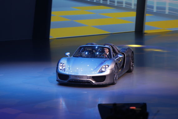 全新保时捷918 Spyder量产版法兰克福首发