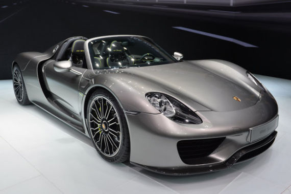 保时捷918 Spyder亮相法兰克福 售78万美元