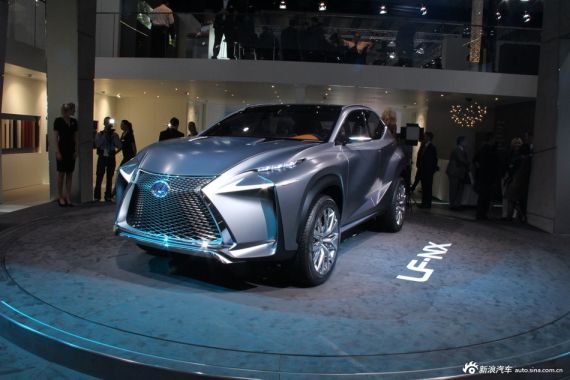 雷克萨斯LF-NX概念车 亮相法兰克福车展