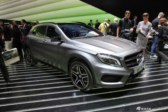 奔驰GLA紧凑级跨界车 法兰克福车展首发