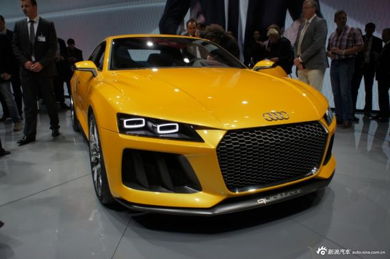 奥迪Sport Quattro亮相法兰克福车展