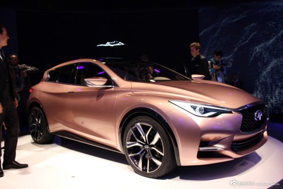 英菲尼迪Q30概念车 亮相法兰克福车展