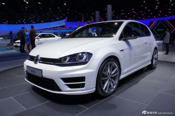 全新高尔夫R亮相法兰克福车展 售3.8万欧元