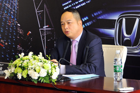 广本执行副总经理郁俊：2016年引进讴歌