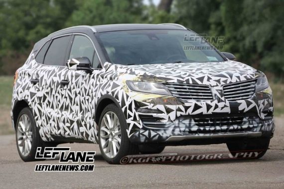 林肯MKC紧凑级SUV谍照曝光 或年底亮相