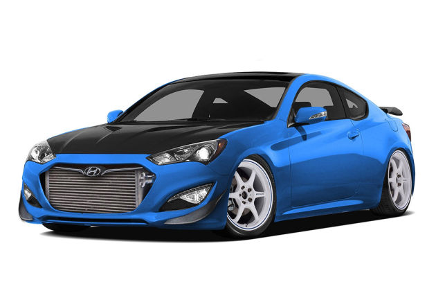 千匹现代Genesis Coupe备战SEMA改装车展