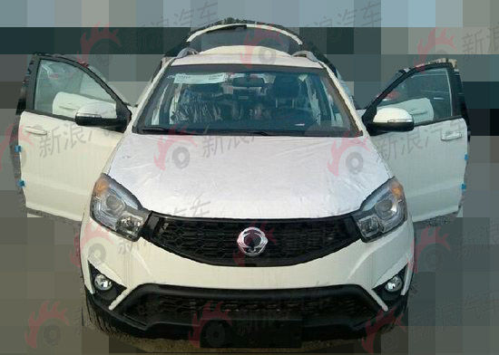 双龙新款柯兰多Facelift版本曝光