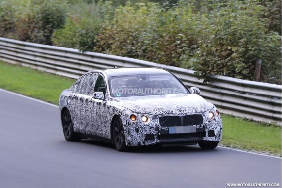 新一代宝马7系谍照曝光 或2015年底上市