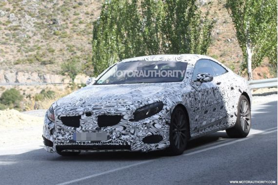 2015款奔驰S63 AMG双门轿跑车明年亮相