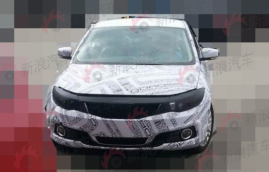 第二款量产车型 观致3两厢版谍照曝光