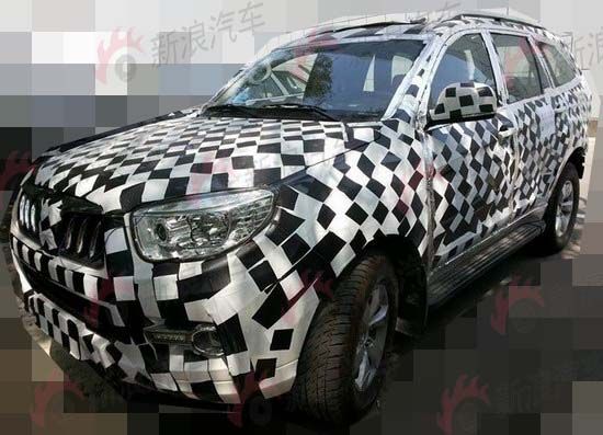 福田版普拉多 全新SUV车型谍照曝光