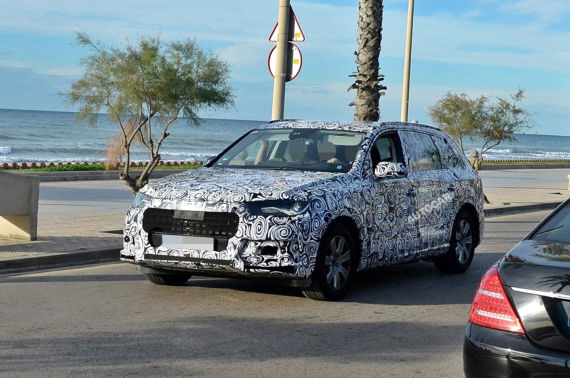 新一代奥迪Q7测试谍照曝光