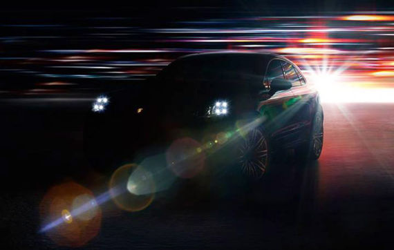 保时捷Macan预告图发布 将亮相洛杉矶车展