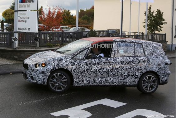 宝马1系GT七座版谍照曝光 明年发布