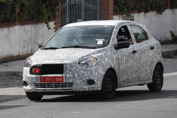 疑似新一代福特Ka谍照曝光 或2015年上市