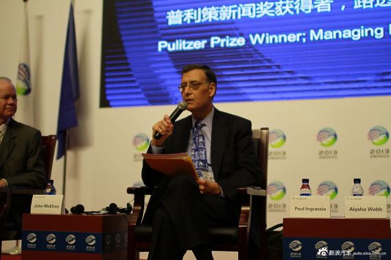 Paul Ingrassia:新能源车推广不应指望政府补贴