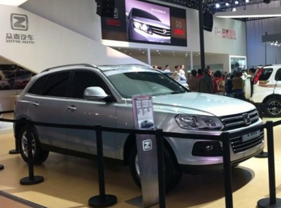 众泰B级SUV量产在即 T600杭州车展再亮相