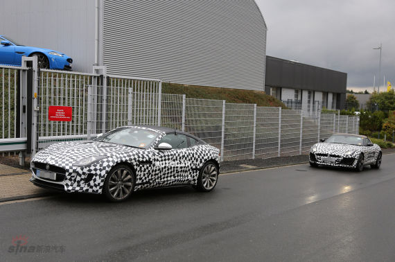 捷豹F-Type Coupe谍照曝光 预计明年发布