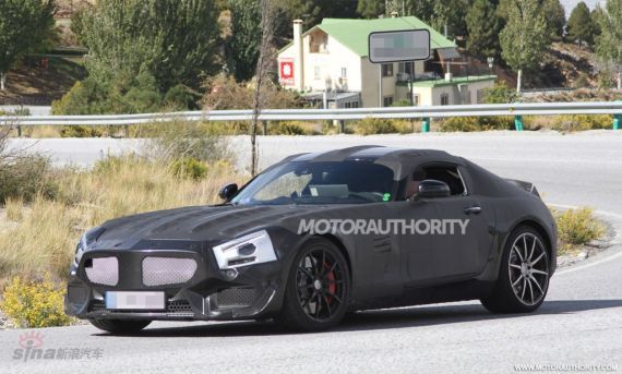 全新奔驰AMG GT跑车谍照曝光 明年发布