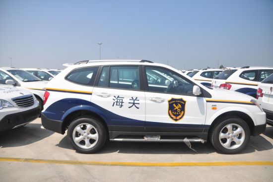 海关交车150台 荣威W5成守护国门新力量