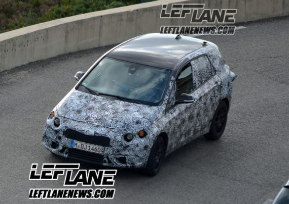 新款宝马1系GT谍照曝光 将亮相日内瓦