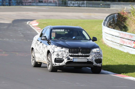 新一代宝马X6谍照曝光 2014年发布