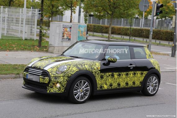 新款MINI Cooper预告图发布 11月亮相