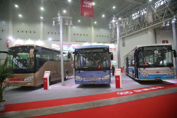 安凯新能源客车亮相2013中国国际商用车展