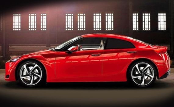 全新丰田GT 86运动四门轿车预赏图曝光