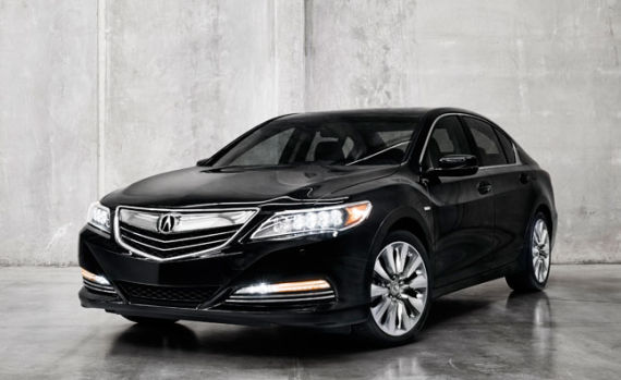 全新讴歌RLX全时四驱运动混合动力版