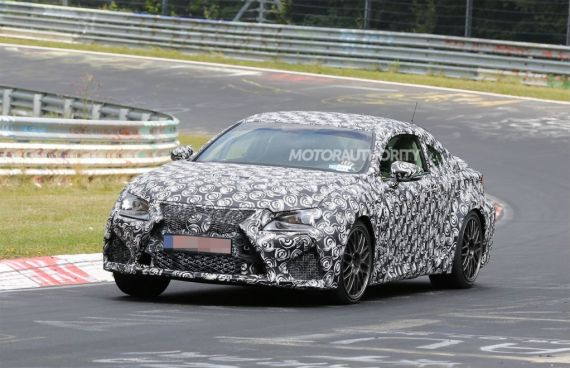 雷克萨斯RC F谍照曝光 将在北美车展发布