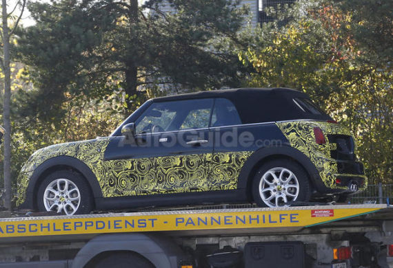全新一代MINI Cooper敞篷车型曝光