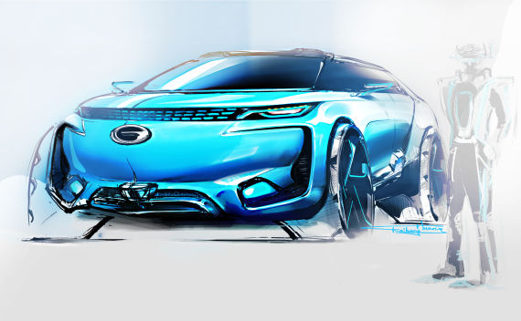 传祺概念车WITSTAR将于广州车展发布