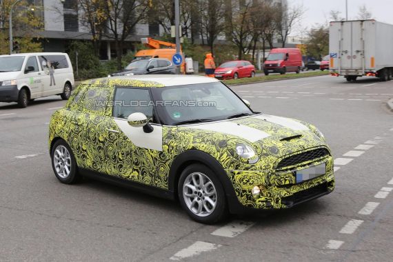 MINI五门掀背车谍照曝光 售价将小幅提高