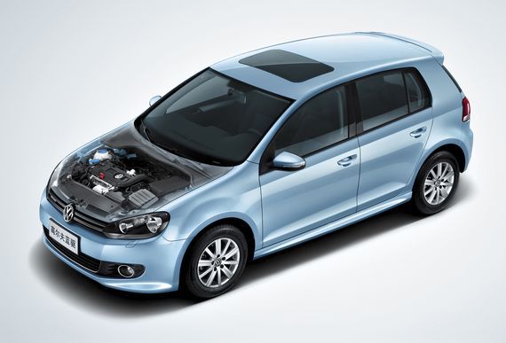 高尔夫蓝驱版百公里最低油耗4.9升