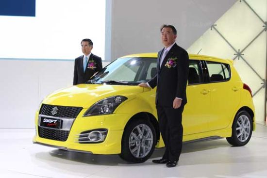 铃木SWIFT Sport版 正式亮相广州车展