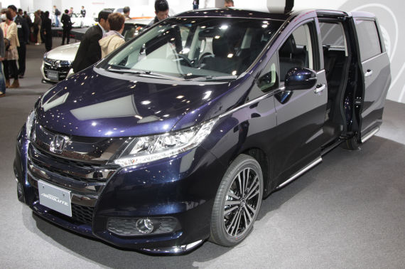 新本田奥德赛亮相东京车展 采用侧滑门