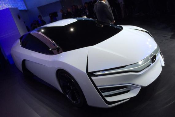 本田FCEV燃料电池车 洛杉矶车展首发