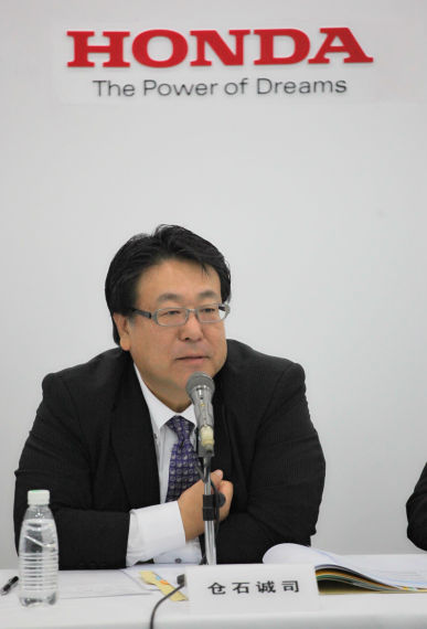仓石诚司：本田2013在华销量创新高