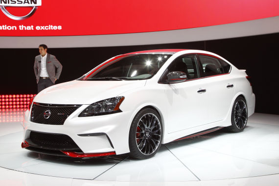 日产轩逸Nismo概念车亮相洛杉矶车展