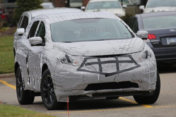 新一代日产楼兰谍照曝光 2015年上市