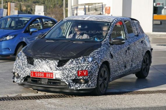 日产Almera后继车型谍照曝光 明年投产