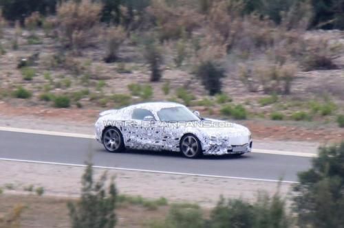 全新奔驰SLC超级跑车谍照 取代SLS AMG