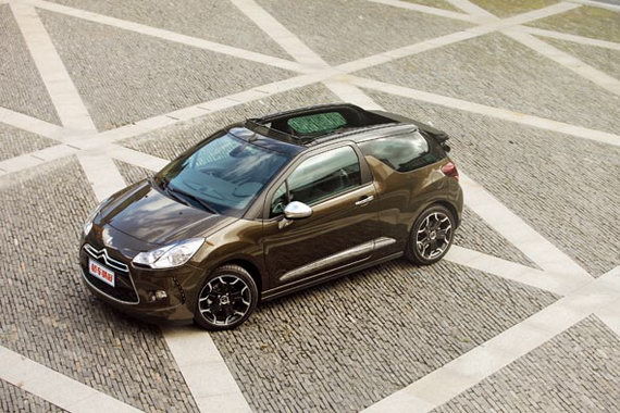 一米阳光--试驾雪铁龙DS3敞篷版(图)