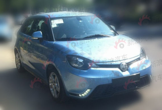 同步欧版设计 上汽新款MG3谍照曝光