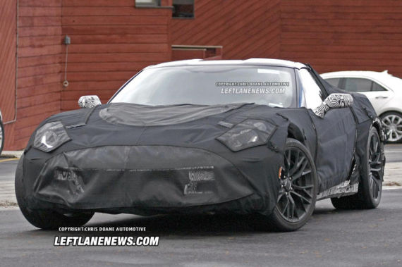 雪佛兰克尔维特Z06谍照 北美车展首发