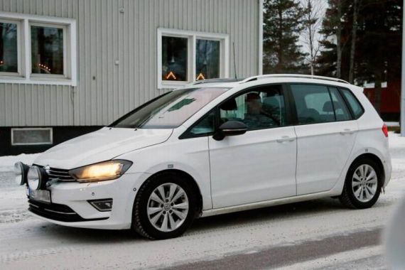 高尔夫Sportsvan谍照曝光 2014夏季上市